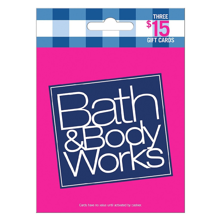 Bath & Body Works Gift Card (3X $15) 45