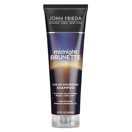 John Frieda Midnight Brunette Visibly Deeper Shampoo Unscented Brown
