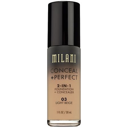 Milani Conceal + Perfect 2-in-1 Foundation + Concealer Light Beige