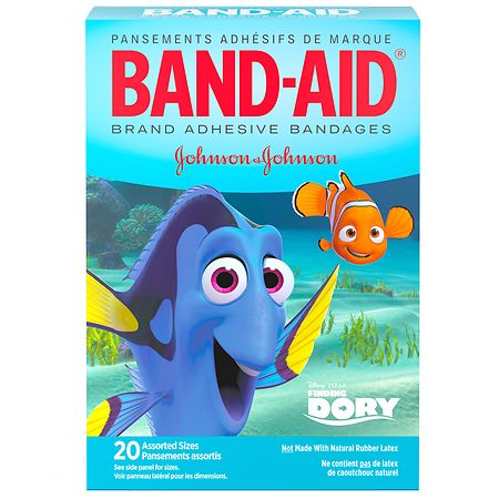 BANDAID FINDING DORY ASSORTED 20 Count