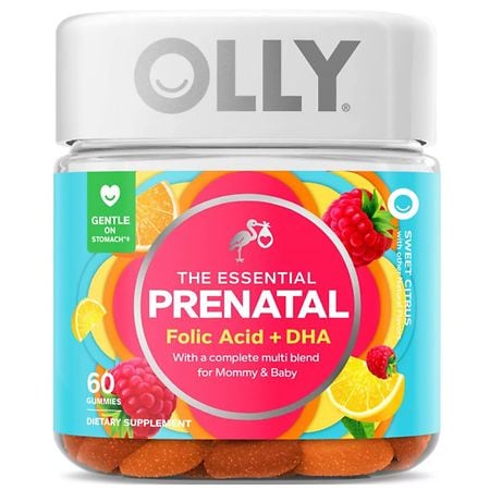OLLY The Essential Prenatal Multi Vitamins Sweet Citrus