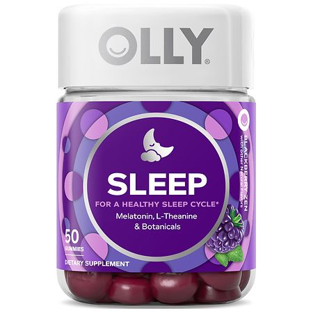 OLLY Restful Sleep Gummies Blackberry Zen
