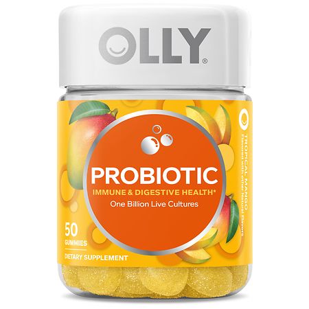 OLLY Probiotic Gummies Tropical Mango