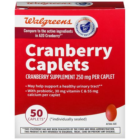 Walgreens Cranberry 250 mg Caplets