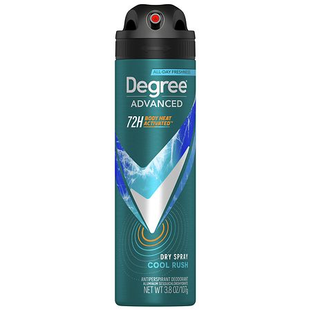 Degree Men Antiperspirant Deodorant Dry Spray Cool Rush
