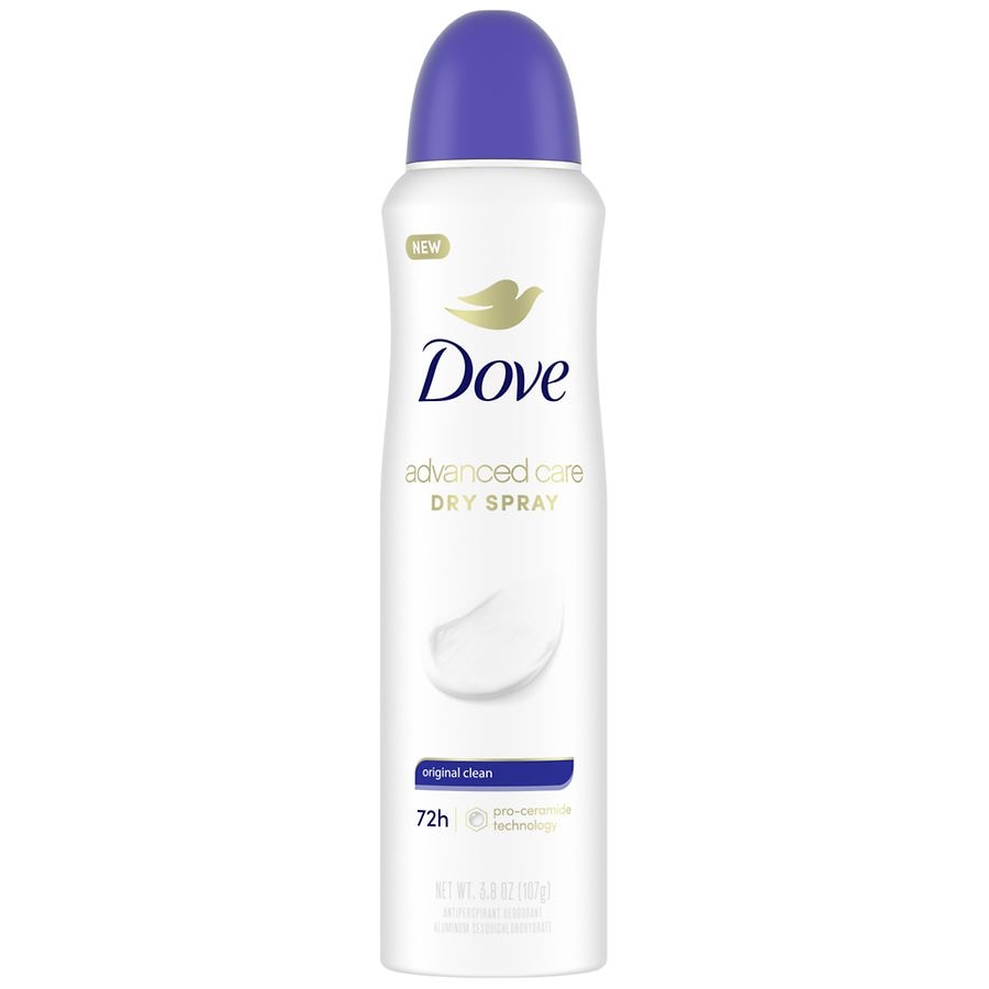 Dove Dry Spray Antiperspirant Deodorant Original Clean |