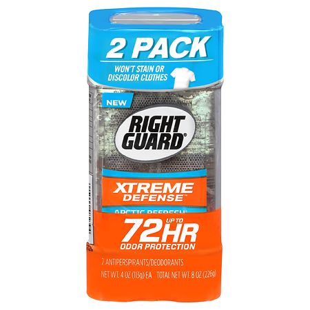 Right Guard Xtreme Defense Antiperspirant Deodorant Gel Arctic Refresh