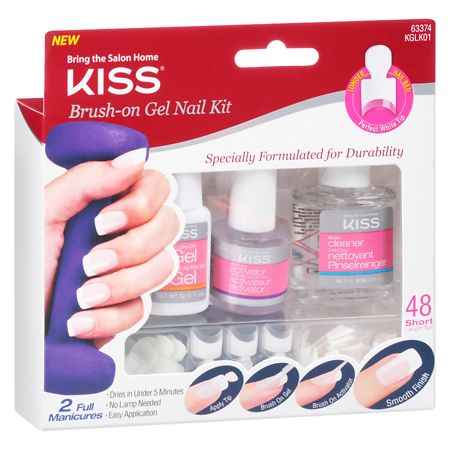 Kiss Brush-on Gel Nail Kit
