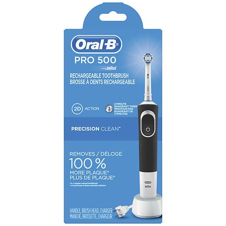 Oral-B Pro 500 Precision Clean Electric Rechargeable Toothbrush