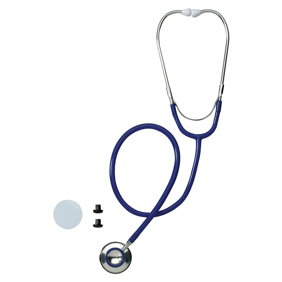 Basic Dual Head Stethoscope - Royal Blue