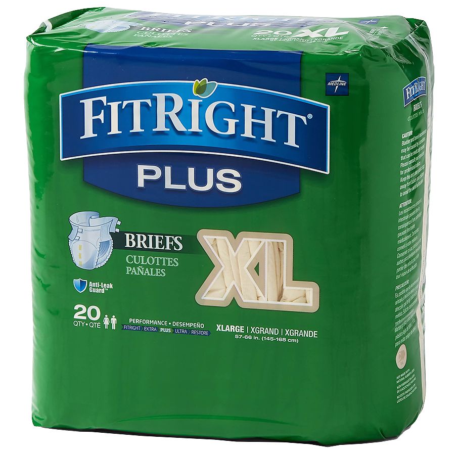 Photo 1 of FitRight Plus Briefs X-Large