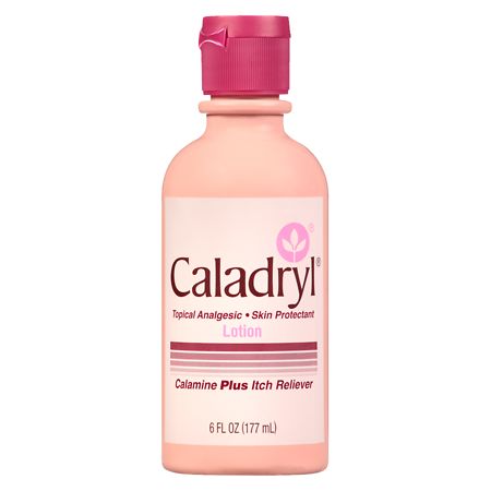 Caladryl Pink Skin Protectant Lotion Calamine + Itch Reliever