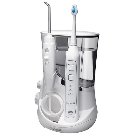 Waterpik Complete Care 5.0 Water Flosser + Sonic Toothbrush White
