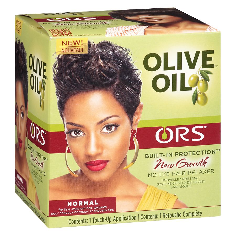 ORS New Growth No-Lye Hair Relaxer Kit Normal | Walgreens