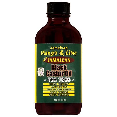 JAMAICAN MANGO & LIME Black Castor Oil Tea Tree