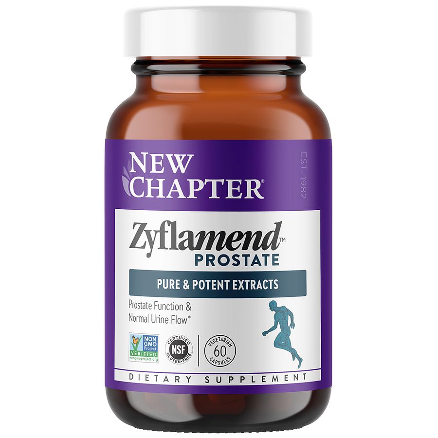 New Chapter Zyflamend Prostate Vegetarian Capsules Walgreens