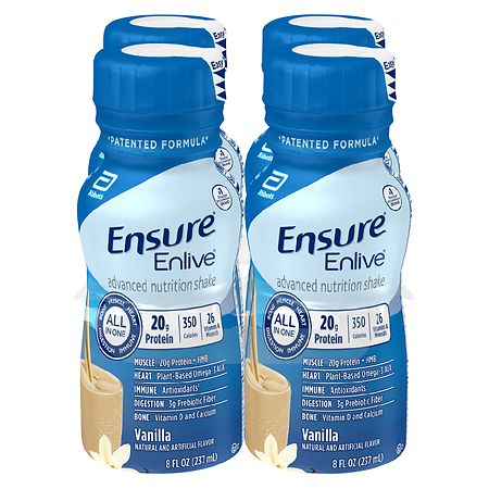 UPC 070074642949 product image for Ensure Meal Replacement Shake Vanilla - 8.0 fl oz x 4 pack | upcitemdb.com