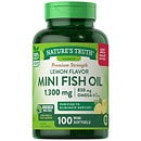 Walgreens Wild Caught Alaskan Half-the-Size Fish Oil with Omega-3 Softgels