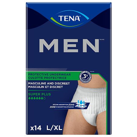 TENA Disposable Underwear Female X-Large, Super Plus, 56 Ct, X