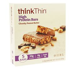 thinkThin High Protein Bars Chunky Peanut Butter | Walgreens