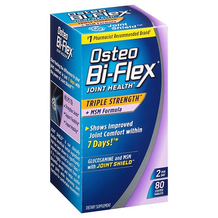 Osteo Bi-Flex Triple Strength + MSM, Coated Tablets