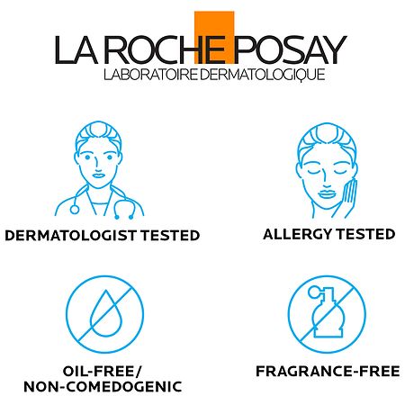 La Roche-Posay Anthelios 60 Clear Skin Oil Free Face Sunscreen SPF 60 1.7  fl oz (50ml) 