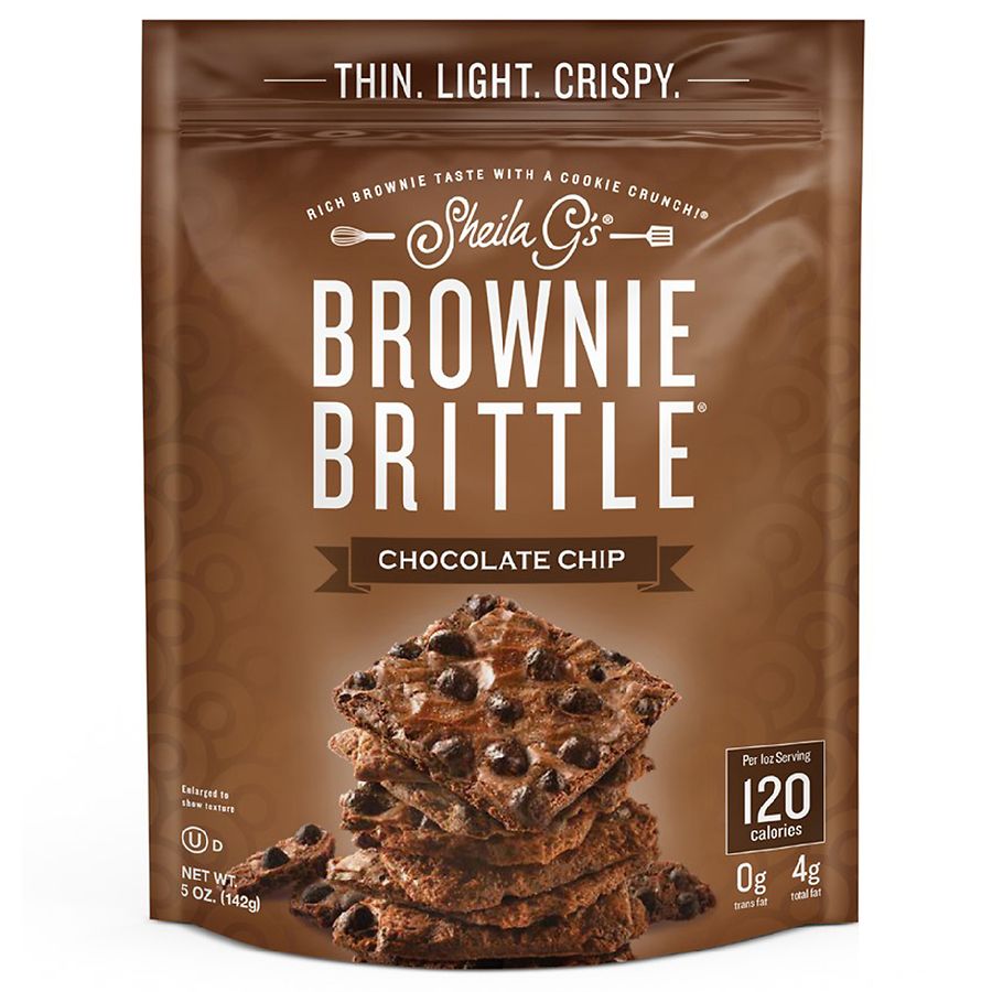 Brownie Brittle Snacks Chocolate Chip Walgreens