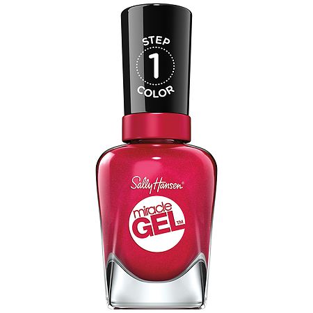 Sally Hansen Miracle Gel Nail Polish - Reds, Oranges & Yellows - Bordeaux Glow