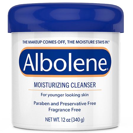 Albolene Moisturizing Cleanser -Makeup Remover-Facial and Moisturizer Fragrance Free