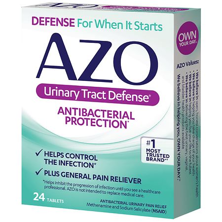 AZO Urinary Tract Defense Antibacterial Protection Tablets