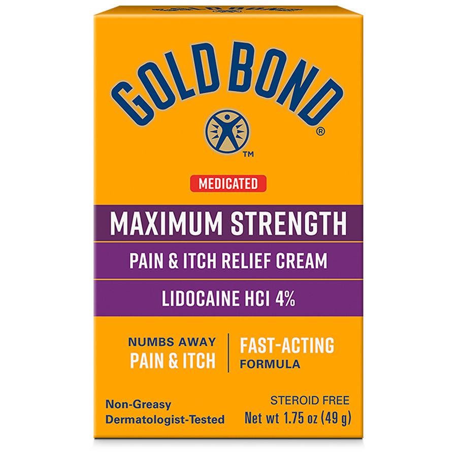 Gold Bond Medicated Maximum Strength Pain & Itch Cream
