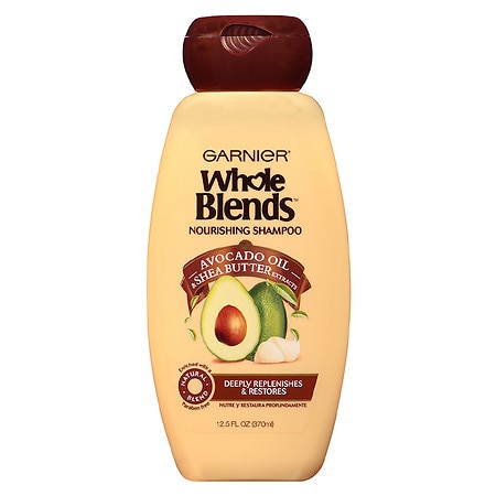 Garnier Whole Blends Shampoo with Avocado Oil & Shea Butter Extracts