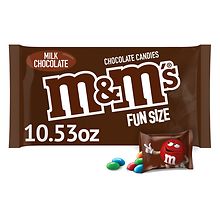 The color distributions for two snacksize bags of M&M's cand