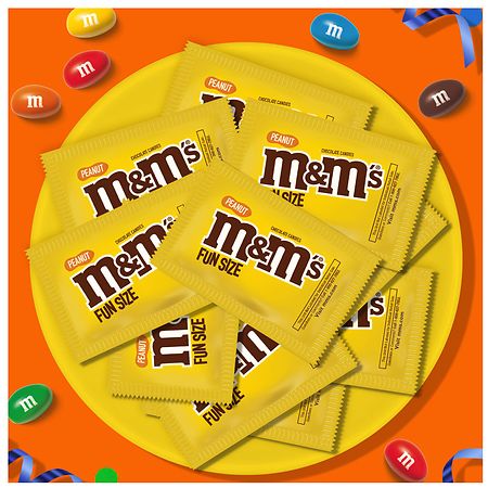 M&M's Peanut Butter Fun Size Chocolate Candies 6 ct; 3.68 oz