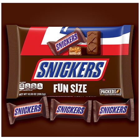 Snickers Chocolate Candy Bars Fun Size Chocolate