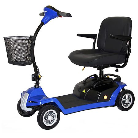 Shoprider Escape 4 Wheel Portable Scooter Blue