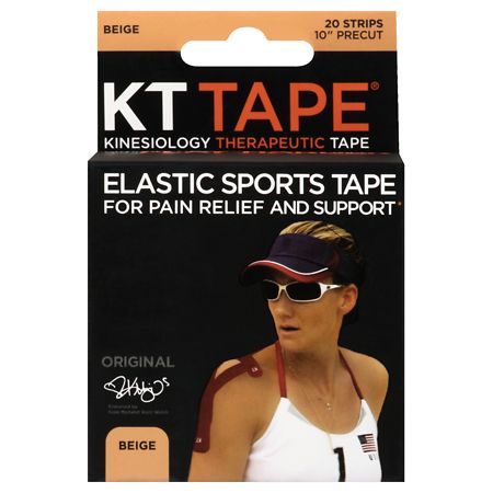 KT Tape Original Precut Strips Beige