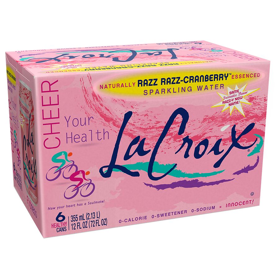 LaCroix Sparkling Water Razz Cranberry | Walgreens