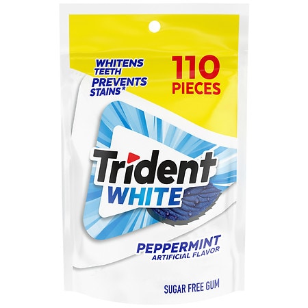 Trident Sugar Free Gum Peppermint