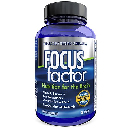 Focus Factor Brain Health Supplement for Brain Performance