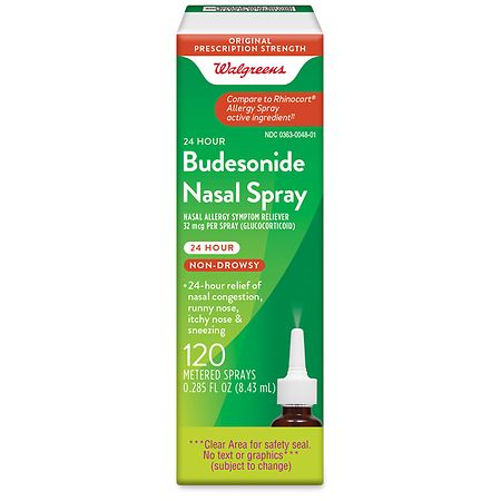 Walgreens 24 Hour Budesonide Nasal Spray