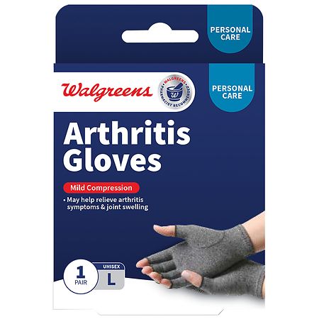 Walgreens Arthritis Gloves Gray