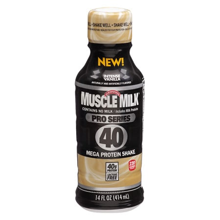Muscle Milk Pro Series Mega Protein Shake Vanilla