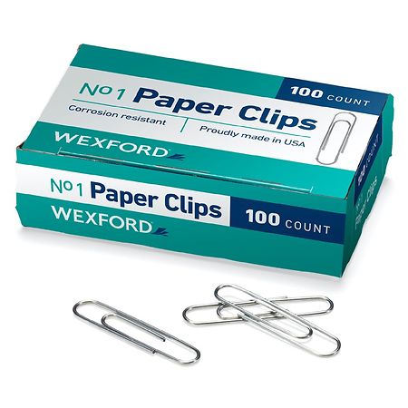 Wexford Paper Clips Silver