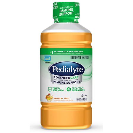 Pedialyte AdvancedCare Electrolyte Solution Tropical Fruit
