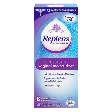 Replens Long-Lasting Vaginal Moisturizer 8 Counts with single-use  applicator - Care and Shop
