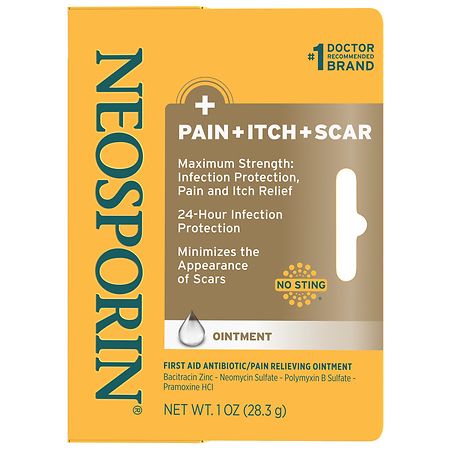 Neosporin Pain + Itch + Scar Ointment