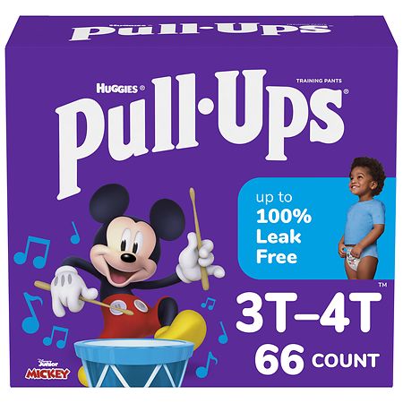 Pull-Ups® New Leaf Boys' Potty Training Pants, 4T-5T (38-50 lbs), 99 ct -  Pay Less Super Markets