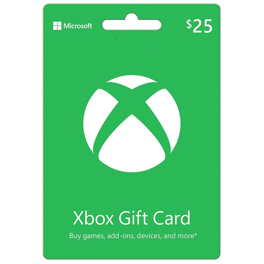 Vernederen onderwijzen in de tussentijd XBOX Gift Card $25 | Walgreens