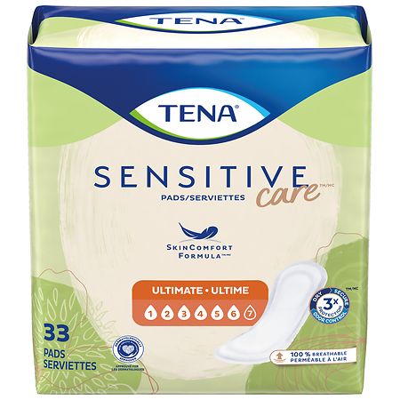 Tena Serenity Sensitive Care Ultimate Absorbency Incontinence Pad For Women Fresh and Clean